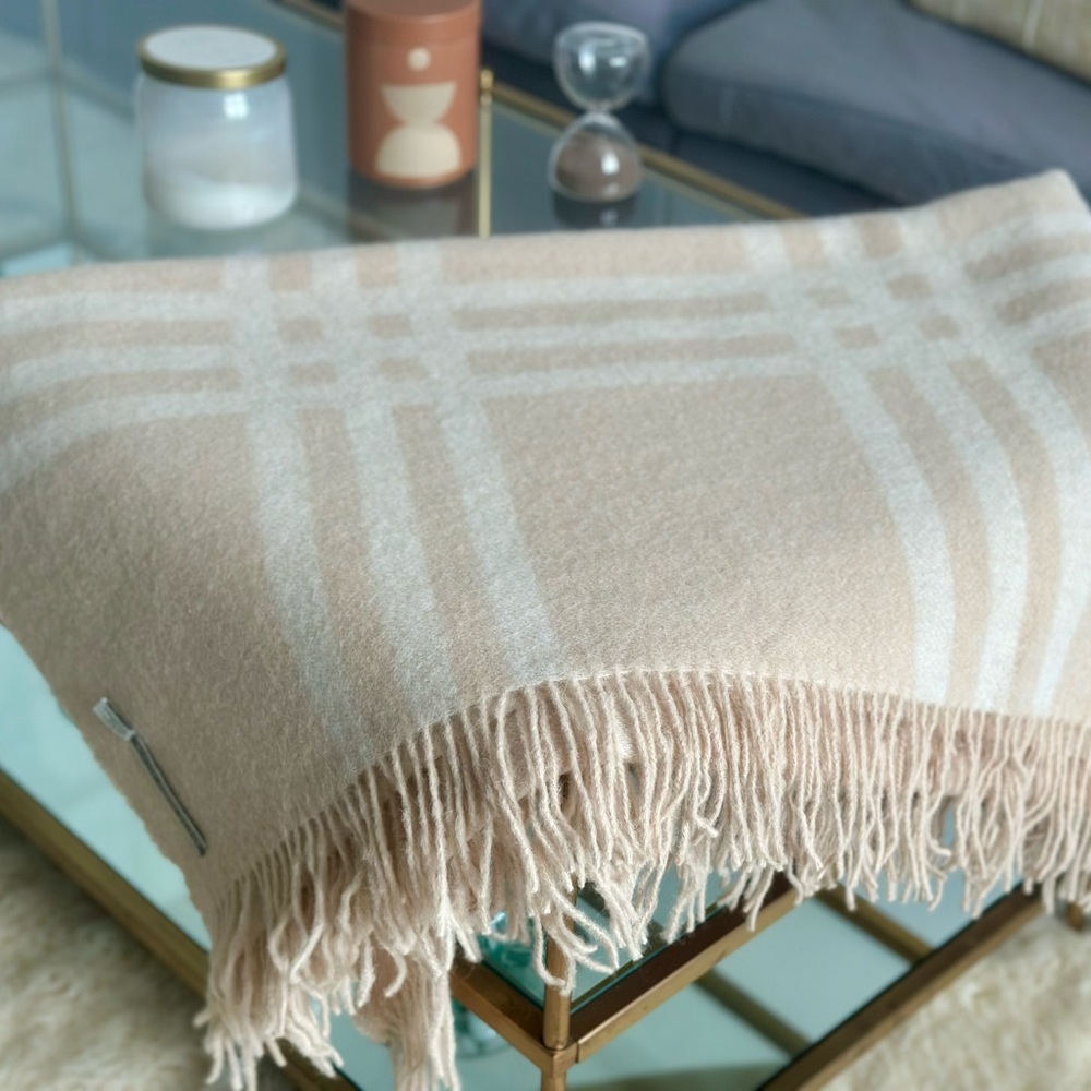 ALICIA ADAMS ALPACA THROW ZEBRA